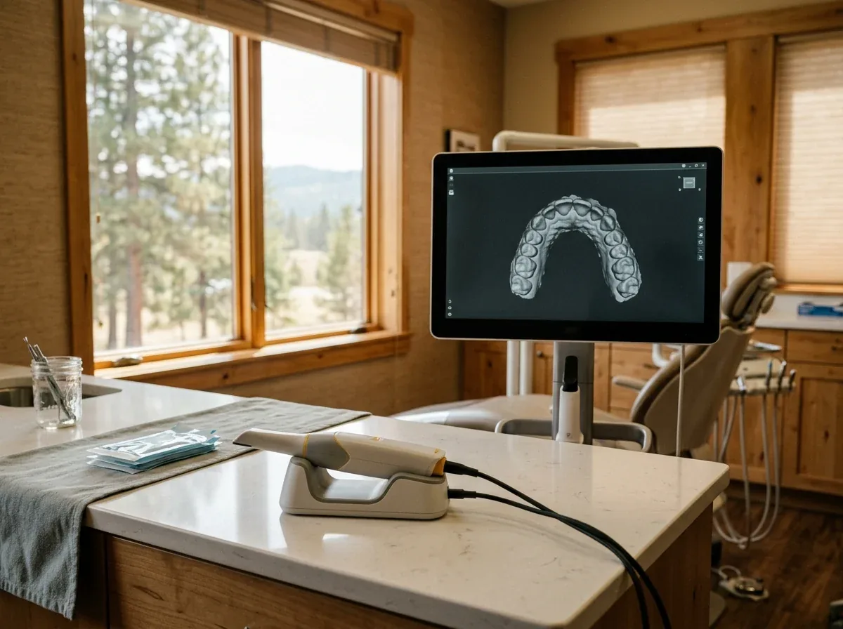 A digital intraoral scanner